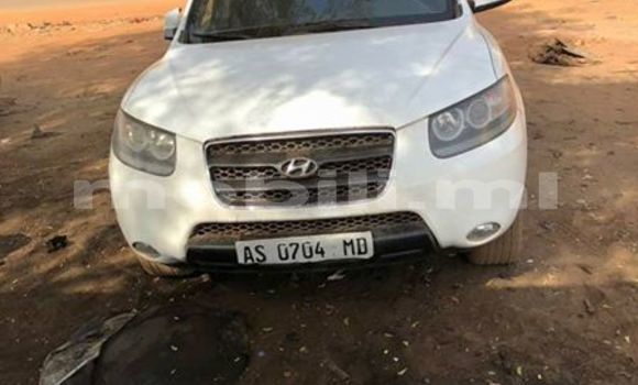 Acheter Occasion Voiture Hyundai Santa Fe Blanc à Bamako au Mali Acheter Occasion Voiture Hyundai Santa Fe Blanc à Bamako au Mali