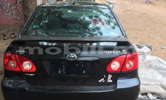 Acheter Occasion Voiture Toyota Corolla Noir à Bamako au Mali Acheter Occasion Voiture Toyota Corolla Noir à Bamako au Mali